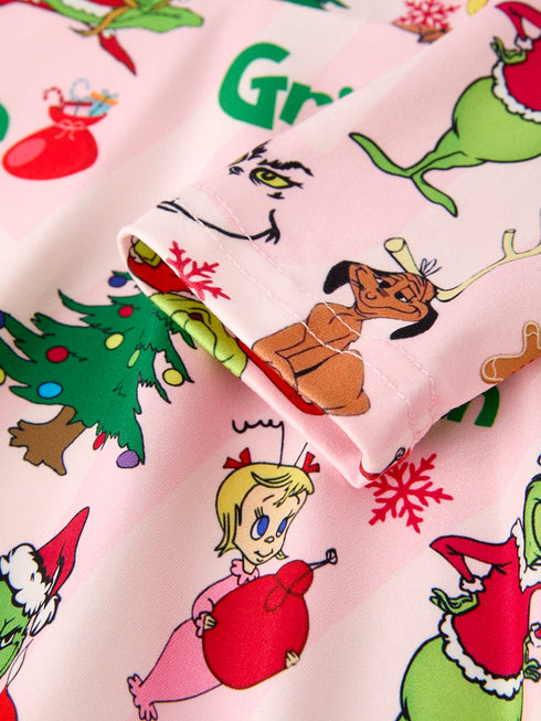 winter-christmas-character-print-girls-dress Rylee Faith Designs - Sophia's Style-4