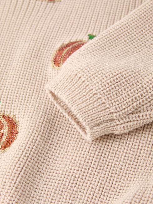 thanksgiving-halloween-pumpkin-sequin-sweater-beige-perfect-for-fall Rylee-Faith-Designs-Sophia's Style-5