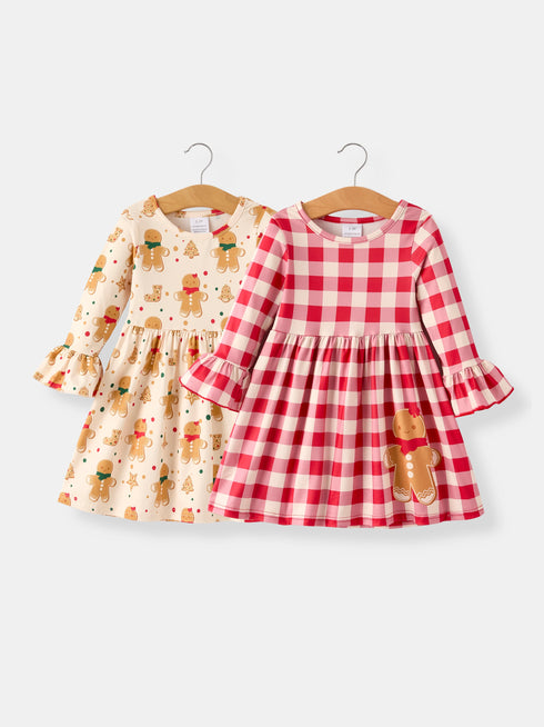 winter-christmas-print-girls-dress-set-2-pieces Rylee Faith Designs - Sophia's StyleDress-1