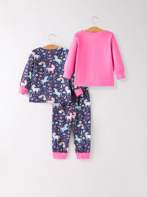 christmas-print-2-tops-1-pant-combination-girls-pajama-set Rylee Faith Designs - Sophia's Style-11