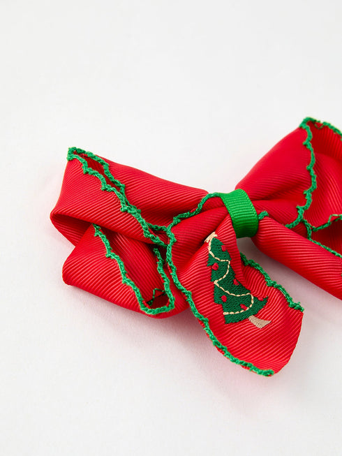 winter-christmas-tree-hair-clip-4-7inch Rylee Faith Designs - Sophia's Style-4