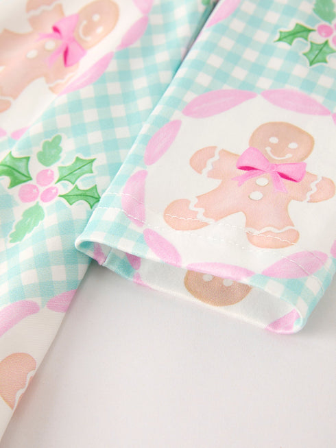 christmas-gingerbread-man-print-plaid-girls-dress Rylee Faith Designs - Sophia's Style-4