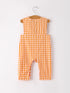 fall-embroidered-romper-for-baby-boys-orange-checkered-with-halloween-details Rylee-Faith-Designs-Sophia's Style-2