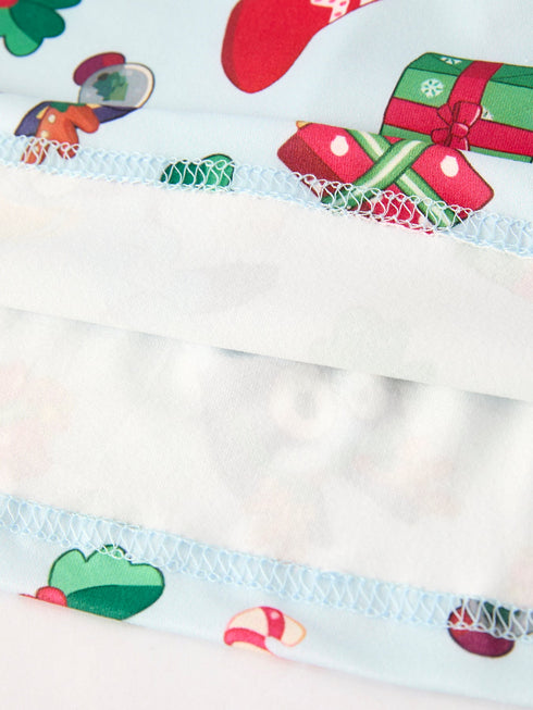 christmas-characters-and-gift-print-girls-dress Rylee Faith Designs - Sophia's Style-5