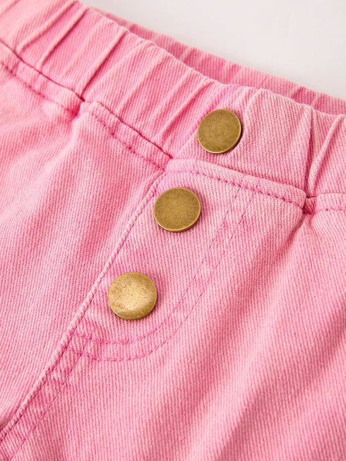 pink-bell-bottom-jeans-frayed-hem-with-cargo-pockets Rylee Faith Designs - Sophia's Style-3