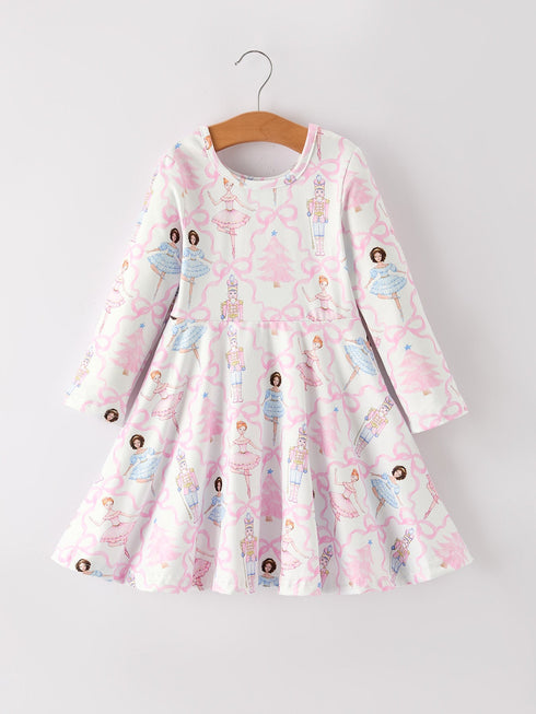 christmas-ballerina-and-nutcracker-girls-dress Rylee Faith Designs - Sophia's StyleDress-1
