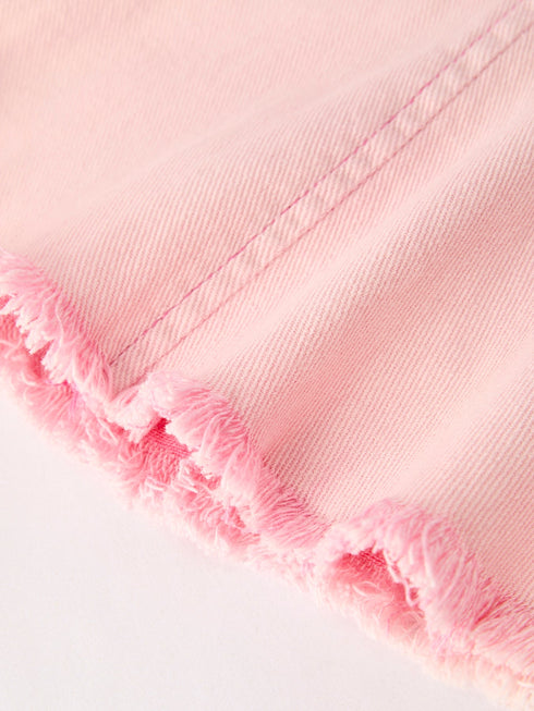 pink-bell-bottom-jeans-frayed-hem-with-cargo-pockets Rylee Faith Designs - Sophia's Style-5