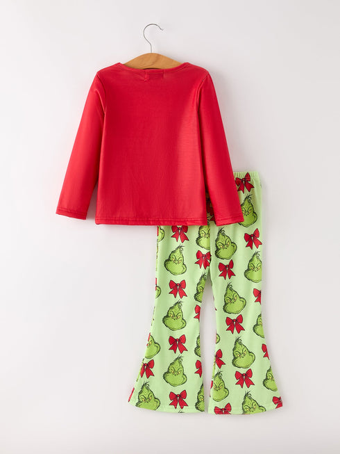 christmas-character-print-girls-set-Sophia's Style--2