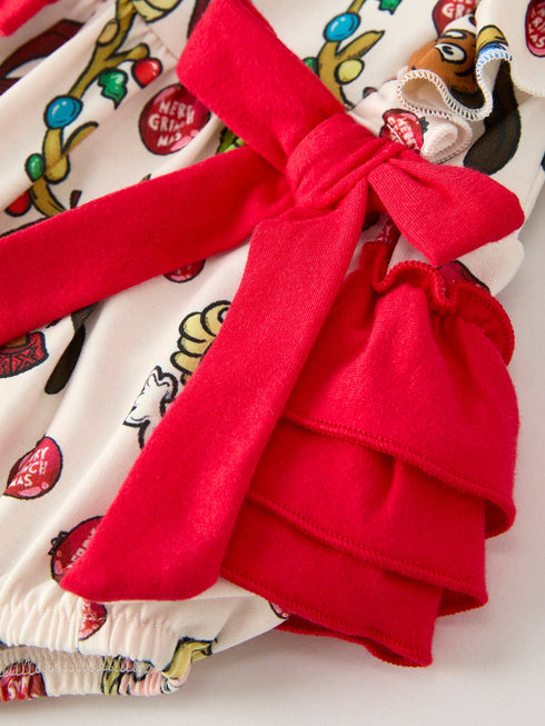 christmas-character-print-baby-girls-romper-with-red-bow-detail Sophia's Style-4