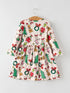 christmas-character-print-girls-dress-with-ruffle-sleeves Sophia's Style-2