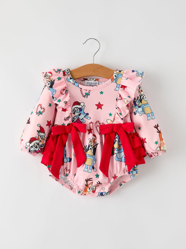christmas-character-festive-baby-girls-romper-with-ruffles Sophia's StyleRomper-1