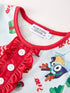 christmas-character-blue-girls-pajama-set-with-ruffles-Sophia's Style--4