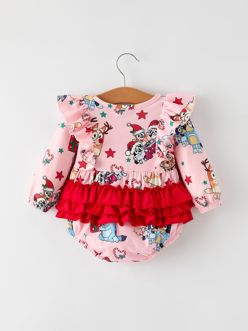 christmas-character-festive-baby-girls-romper-with-ruffles Sophia's Style-2