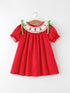 christmas-cheer-red-holiday-girls-dress-with-cute-embroidery-Sophia's Style-Dress-1