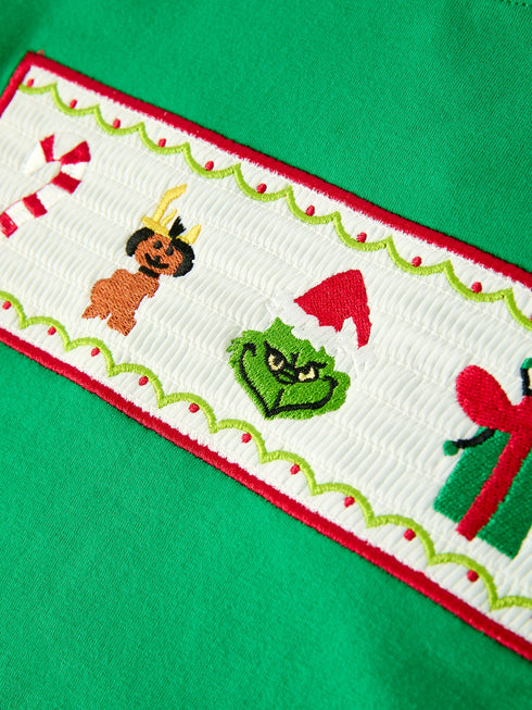 christmas-character-candy-embroidery-green-boys-set-Sophia's Style--5