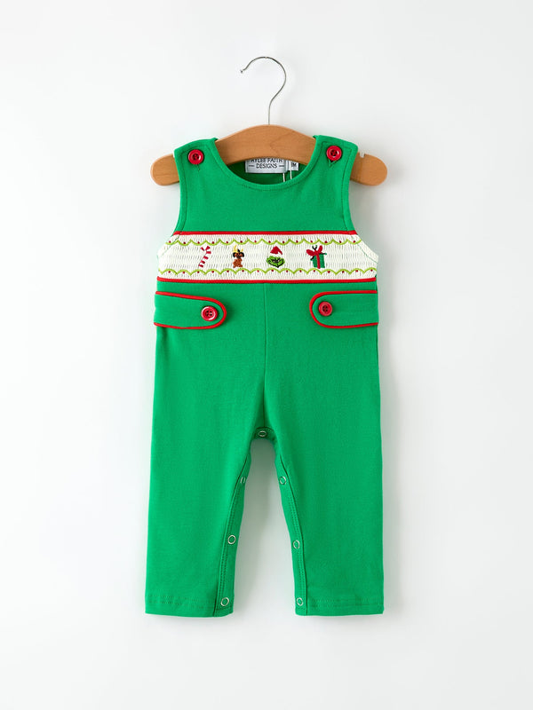christmas-character-candy-embroidery-baby-boy-romper-Sophia's Style-Romper-1