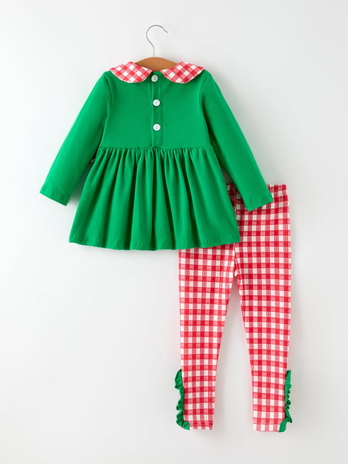 christmas-character-candy-embroidery-green-girls-set-Sophia's Style--2