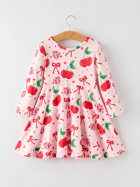 christmas-cherry-sweetness-playful-pink-girls-dress-for-little-fashionistas-Sophia's Style--2