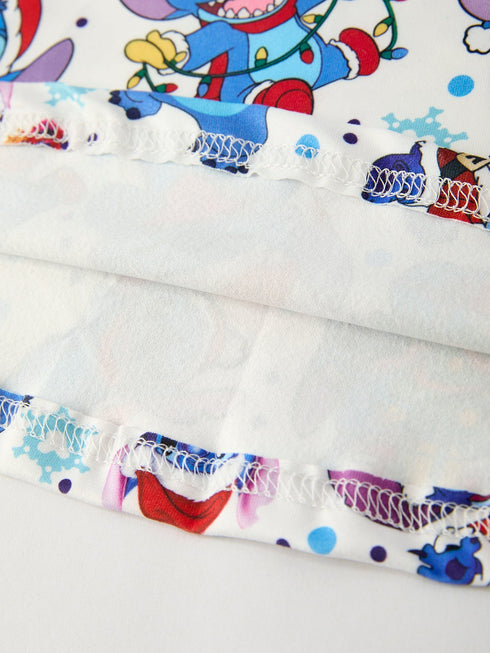 cute-christmas-tree-character-print-girls-dress-Sophia's Style--5