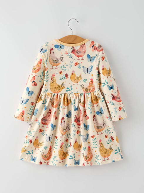 charming-chicken-butterfly-girls-dress-with-cute-ruffled-pockets-Sophia's Style--6