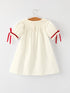 white-christmas-girls-dress-delicate-embroidery-with-red-bow-details - Sophia's Style-2