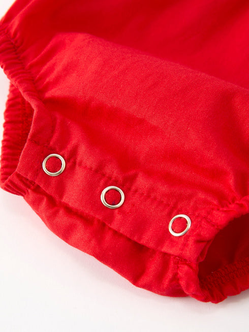 red-christmas-baby-girls-romper-cross-embroidery-with-lace-trim - Sophia's Style-5