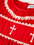 red-christmas-girls-dress-cross-embroidery-with-lace-trim - Sophia's Style-3