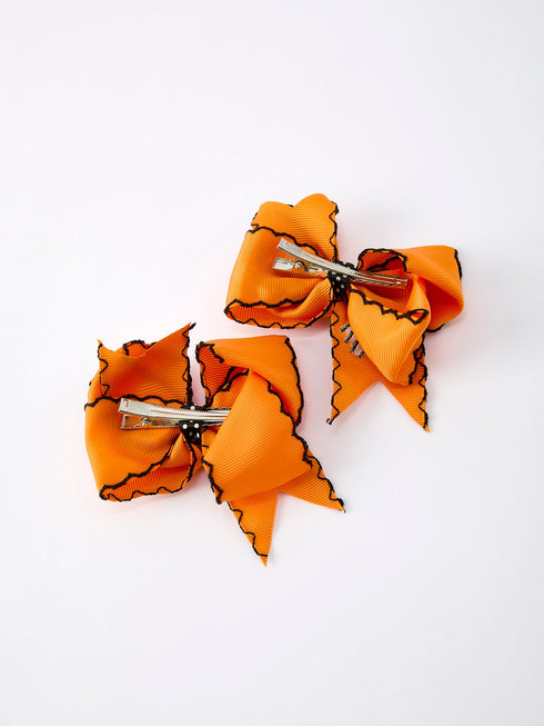 halloween-spider-hair-bows-orange-ribbon-design-2pcs-sophias-style-4