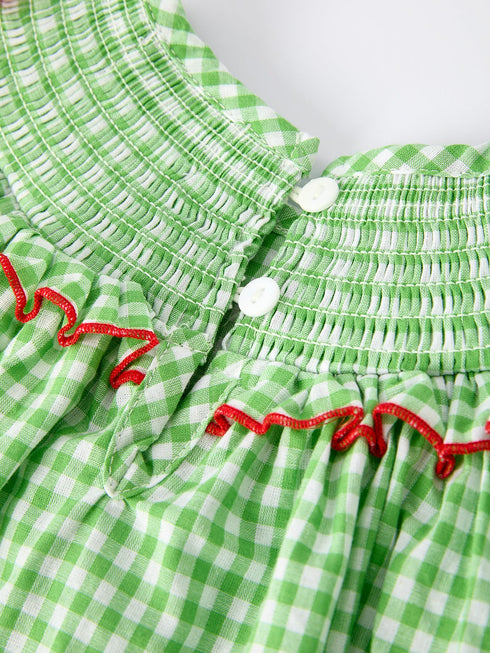 christmas-tree-smocked-embroidery-girls-dress-with-green-plaid-Sophia's Style--4