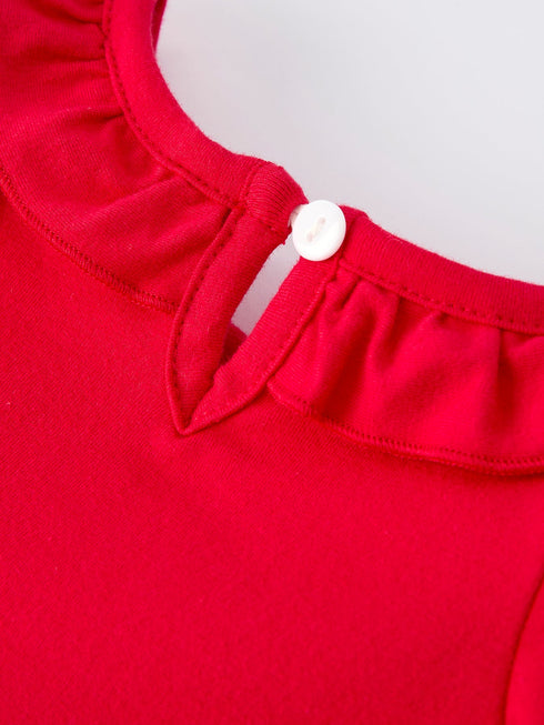 christmas-smocked-embroidery-baby-girls-romper-with-pink-ribbon-ties-Sophia's Style--5