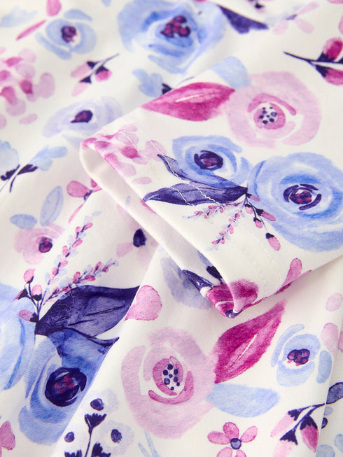 christmas-purple-floral-baby-girl-dress-with-long-sleeves - Sophia's Style-4