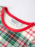 mommy-me-christmas-plaid-girls-pajamas-set-with-long-sleeves-and-red-cuffs - Sophia's Style-10
