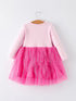 pink-christmas-santa-applique-striped-girls-dress - Sophia's Style-2