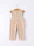 christmas-vintage-style-plaid-embroidered-gingerbread-and-bows-boy-romper - Sophia's Style-2