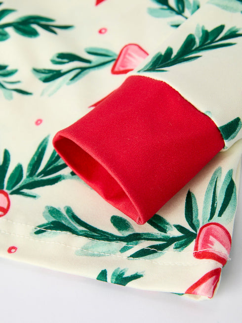 mommy-me-christmas-bow-and-holly-print-pajama-set - Sophia's Style-5