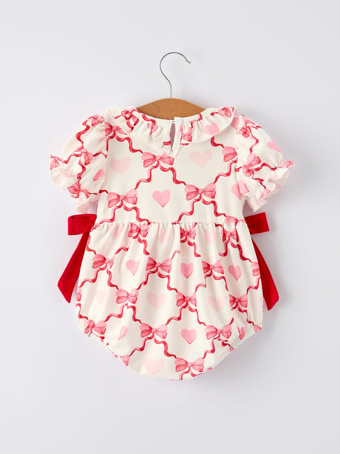 girls-valentine-romper-with-heart-embroidery-and-bowknot-design-Sophia's Style--2