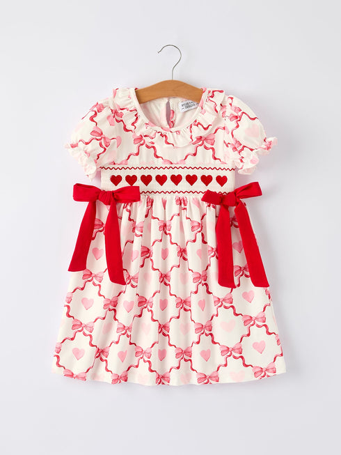 girls-valentine-dress-with-heart-embroidery-and-bowknot-design-Sophia's Style-Dress-1