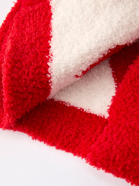 valentine-s-day-girls-red-heart-pattern-fuzzy-knit-cardigan-with-front-pockets-rylee-faith-designs-Sophia's Style-5