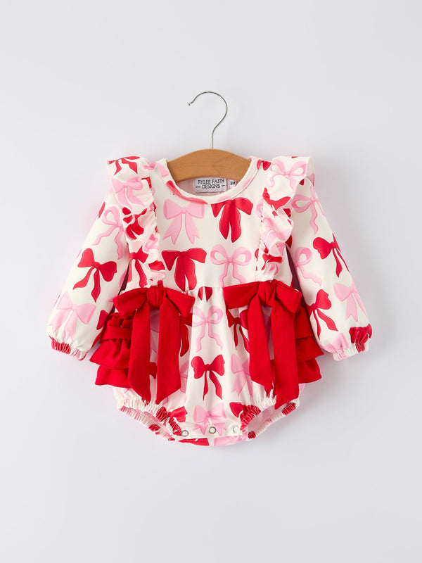 baby-girls-valentine-s-bow-print-long-sleeve-ruffle-romper-rylee-faith-designs-Sophia's StyleRomper-1