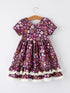 retro-floral-print-short-sleeve-girls-dress-with-pockets-Sophia's Style--2