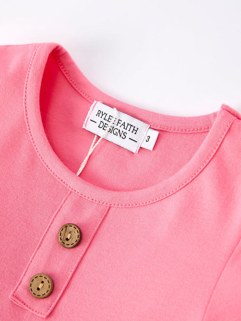 pink-autumn-patchwork-floral-plaid-long-sleeve-girls-dress-Sophia's Style--3