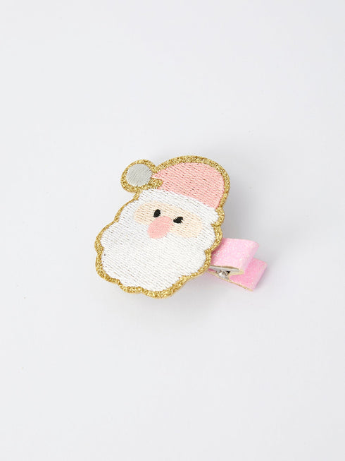 christmas-pink-santa-girls-2-inch-hair-clip-pink-girls-hair-accessory-sophias-style-3
