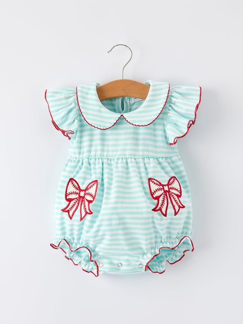 striped-casual-outfit-with-baseball-bow-applique-lapel-girls-romper-sophias-styleRomper-1