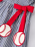 girls-baseball-team-outfit-striped-ruffle-sleeve-dress-with-ball-design-sophias-style-4