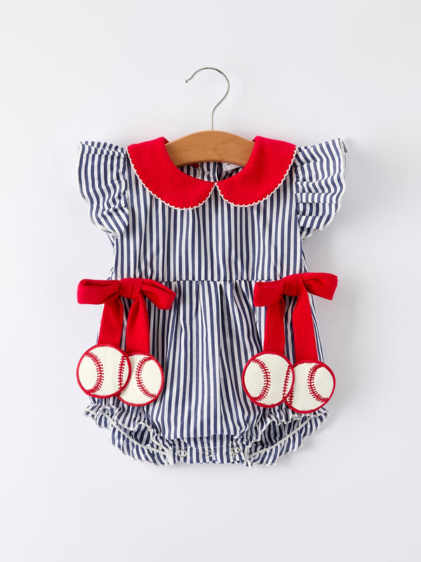 girls-baseball-team-outfit-striped-ruffle-sleeve-romper-with-ball-design-sophias-styleRomper-1