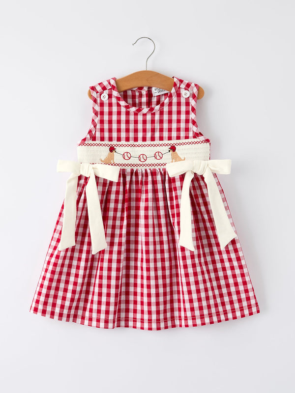mommy-me-girl-dress-dog-baseball-smocking-embroidery-outfit-sophias-styleDress-1