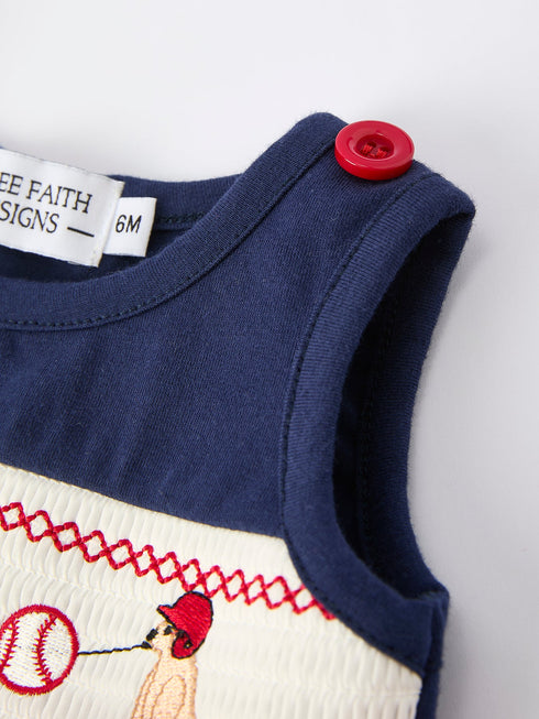 baby-girls-bloomers-romper-set-dog-baseball-smocking-embroidery-outfit-sophias-style-4