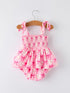 baby-girl-pink-baseball-bow-print-romper-summer-outfit-Sophia's Style-9