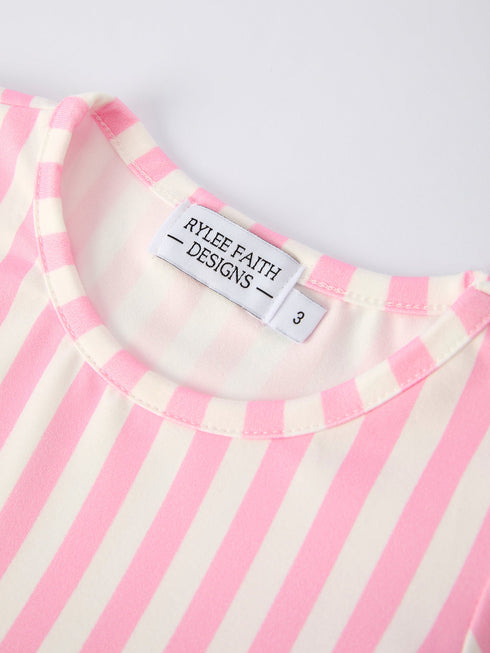 valentines-day-three-piece-solid-red-pink-striped-dress-rylee-faith-designs-Sophia's Style-3