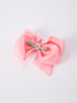 st-patrick-shamrock-pink-hair-bow-lucky-girls-hair-clip-Sophia's Style--3